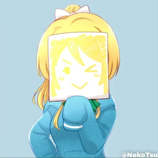 😉 Стикер «Love Live!» для Telegram