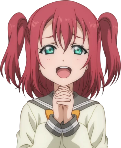 😳 Стикер «Love Live! Sunshine!!» для Telegram
