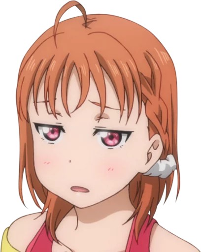 😟 Стикер «Love Live! Sunshine!!» для Telegram