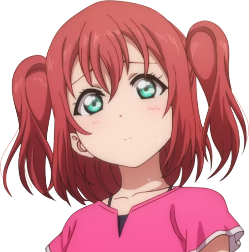 😟 Стикер «Love Live! Sunshine!!» для Telegram