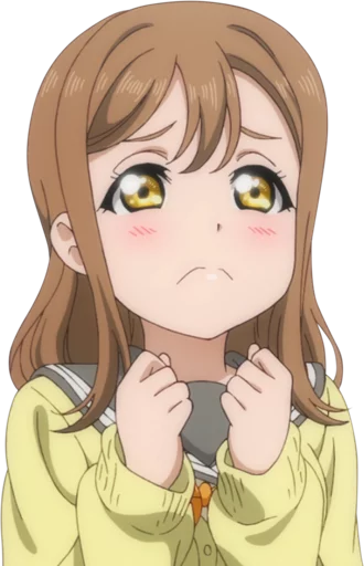 ☹ Стикер «Love Live! Sunshine!!» для Telegram