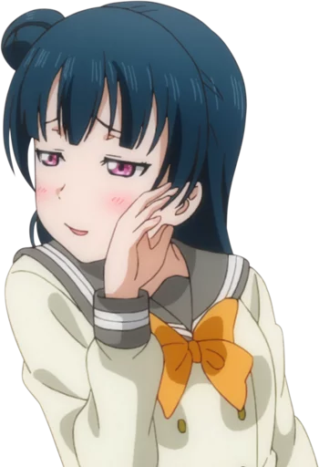 😒 Стикер «Love Live! Sunshine!!» для Telegram
