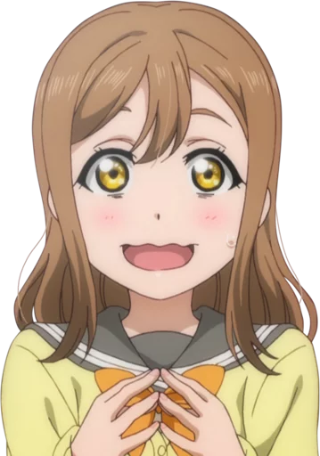 😖 Стикер «Love Live! Sunshine!!» для Telegram