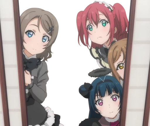 👩 Стикер «Love Live! Sunshine!!» для Telegram