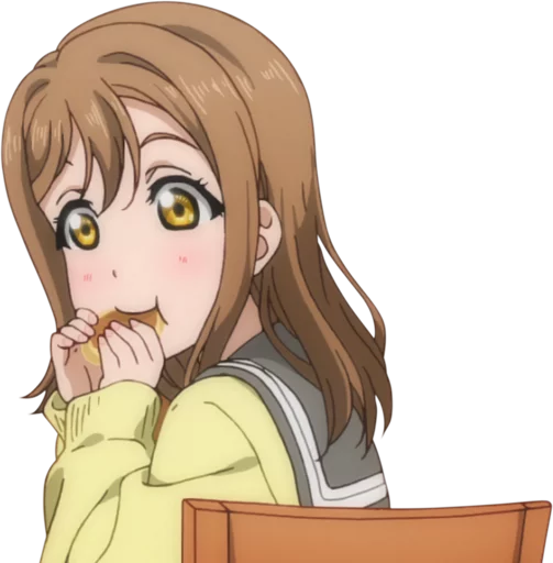 🍔 Стикер «Love Live! Sunshine!!» для Telegram