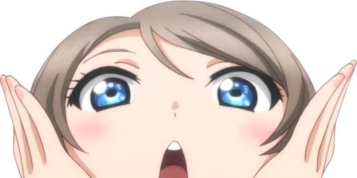 😯 Стикер «Love Live! Sunshine!!» для Telegram