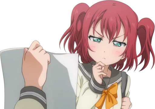 🤔 Стикер «Love Live! Sunshine!!» для Telegram