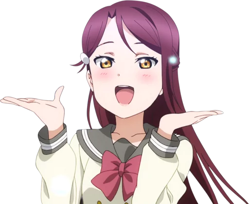 👐 Стикер «Love Live! Sunshine!!» для Telegram