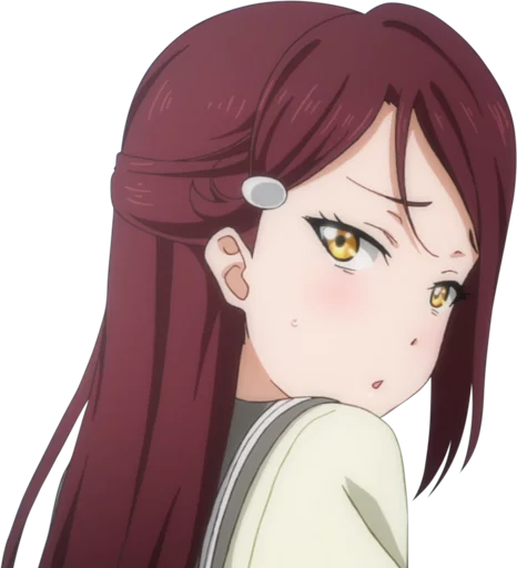 😣 Стикер «Love Live! Sunshine!!» для Telegram