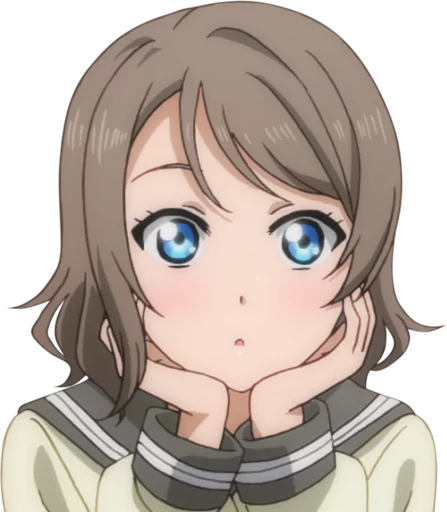 😐 Стикер «Love Live! Sunshine!!» для Telegram