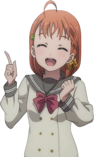 ☝ Стикер «Love Live! Sunshine!!» для Telegram