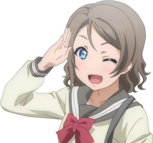 ⚓ Стикер «Love Live! Sunshine!!» для Telegram