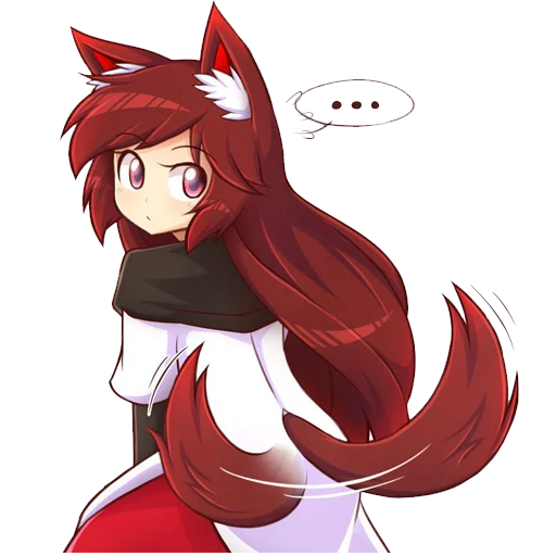 😶 Стикер «Kagerou» для Telegram