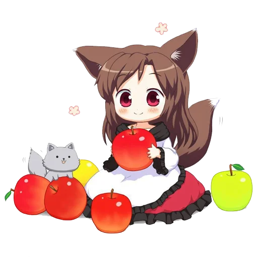 🍎 Стикер «Kagerou» для Telegram
