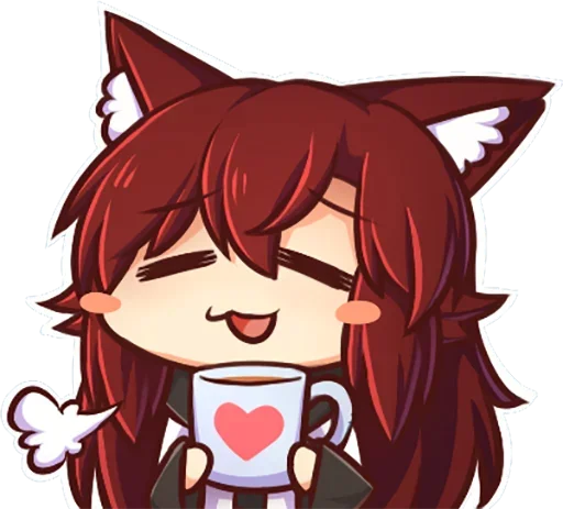 ❤️ Стикер «Kagerou» для Telegram