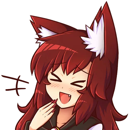 😂 Стикер «Kagerou» для Telegram