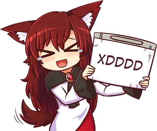 🤣 Стикер «Kagerou» для Telegram