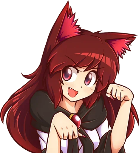 😺 Стикер «Kagerou» для Telegram