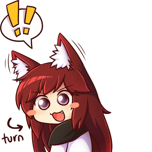 😍 Стикер «Kagerou» для Telegram