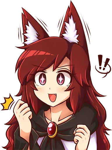 🤩 Стикер «Kagerou» для Telegram