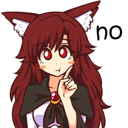 👎 Стикер «Kagerou» для Telegram