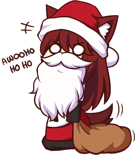 🎅 Стикер «Kagerou» для Telegram