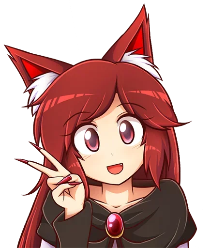 ✌ Стикер «Kagerou» для Telegram