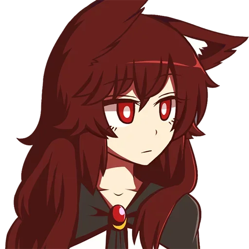 😒 Стикер «Kagerou» для Telegram