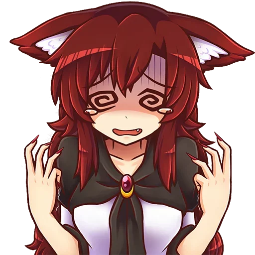 😰 Стикер «Kagerou» для Telegram