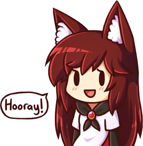 😀 Стикер «Kagerou» для Telegram