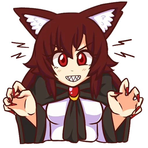 😈 Стикер «Kagerou» для Telegram