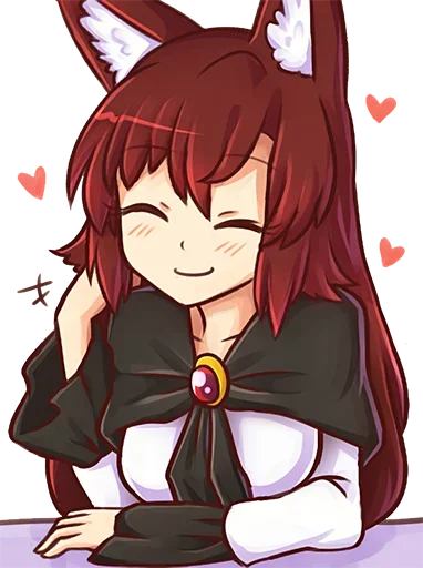 🥰 Стикер «Kagerou» для Telegram