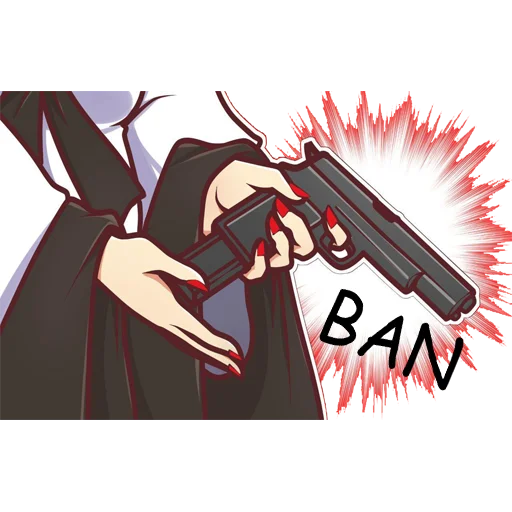 🔨 Стикер «Kagerou» для Telegram