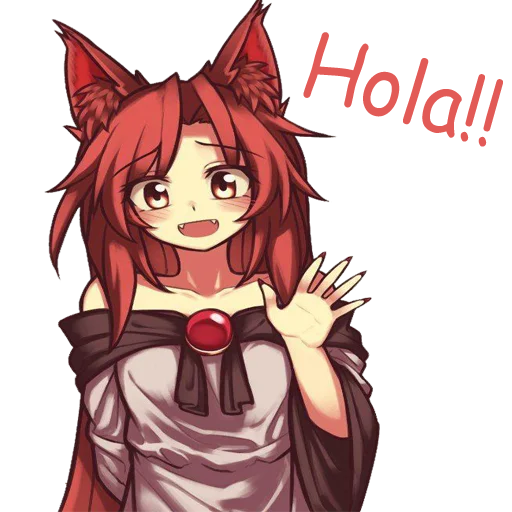 👋 Стикер «Kagerou» для Telegram