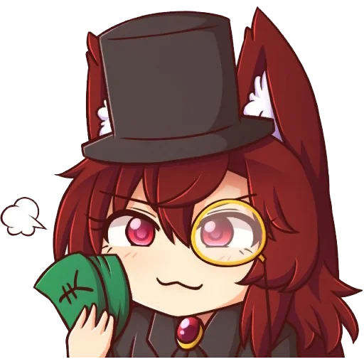 💴 Стикер «Kagerou» для Telegram