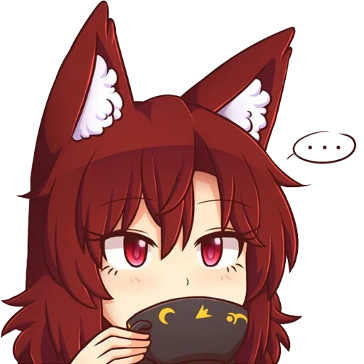 ☕️ Стикер «Kagerou» для Telegram