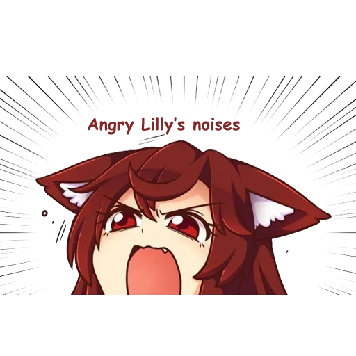 🤬 Стикер «Kagerou» для Telegram