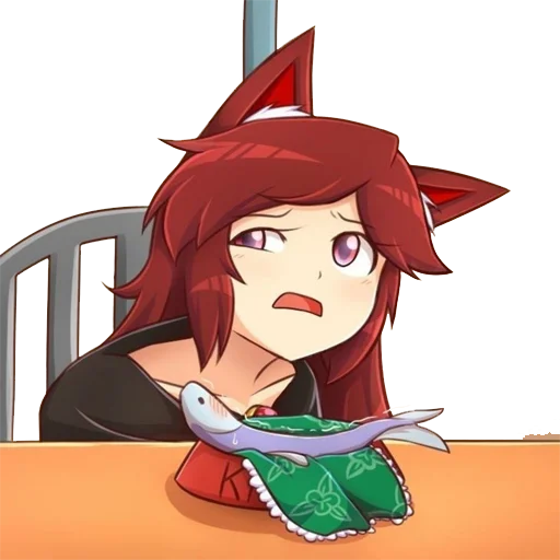 😩 Стикер «Kagerou» для Telegram