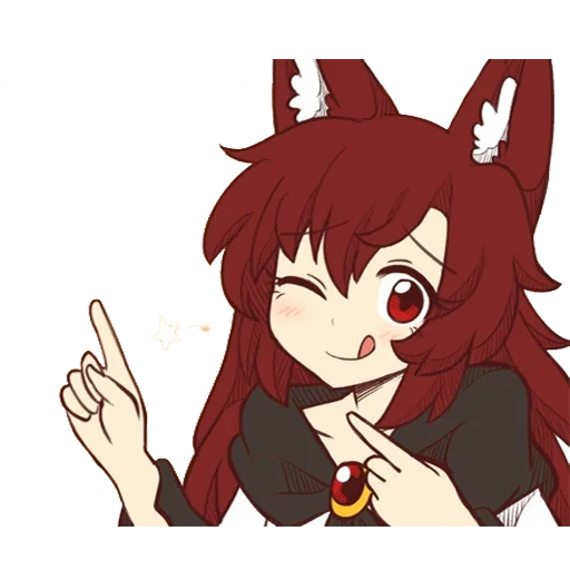 😉 Стикер «Kagerou» для Telegram