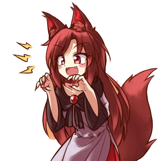 😈 Стикер «Kagerou» для Telegram