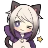 😋 Эмодзи «Сиамская кошечка» для Telegram