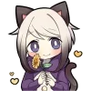 🌻 Эмодзи «Сиамская кошечка» для Telegram