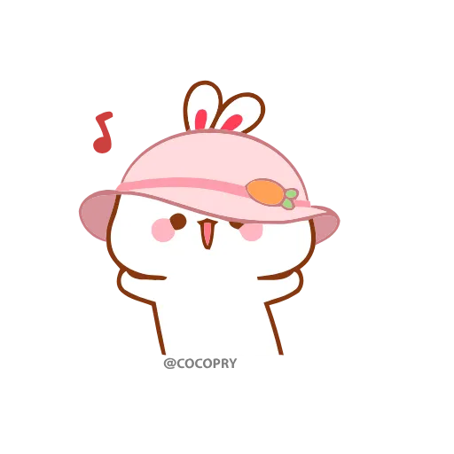 💃 Стикер «Lovely Tuji» для Telegram