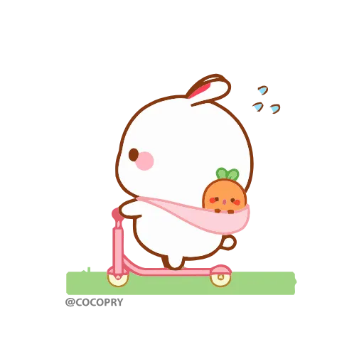 🛵 Стикер «Lovely Tuji» для Telegram
