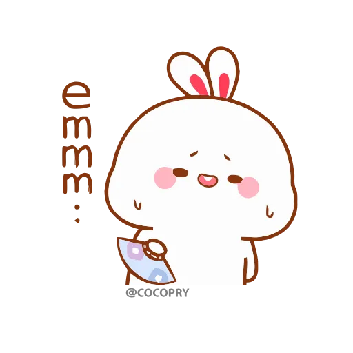🥵 Стикер «Lovely Tuji» для Telegram
