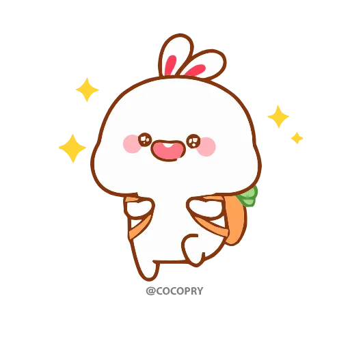 🤩 Стикер «Lovely Tuji» для Telegram