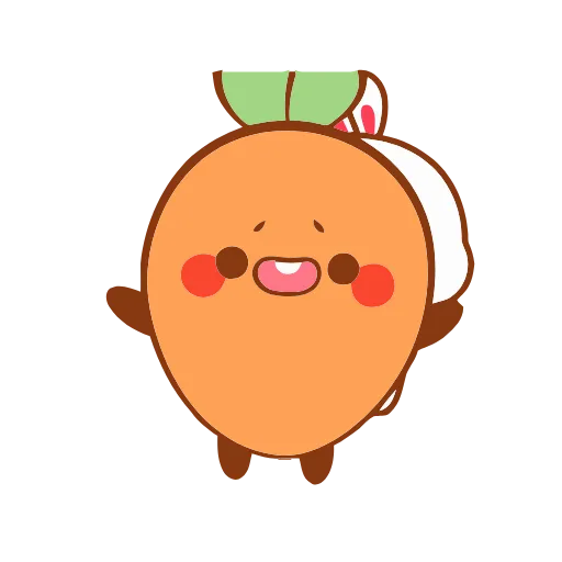 😠 Стикер «Lovely Tuji» для Telegram