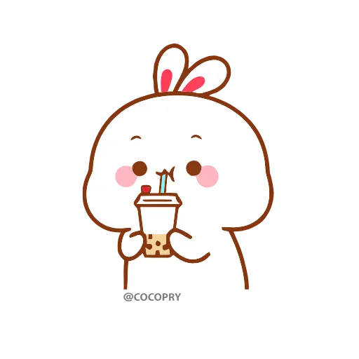 🥤 Стикер «Lovely Tuji» для Telegram