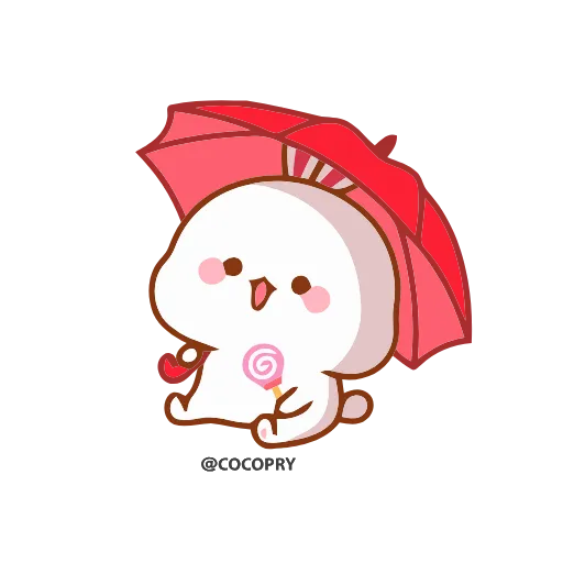 😃 Стикер «Lovely Tuji» для Telegram