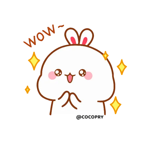 🤩 Стикер «Lovely Tuji» для Telegram